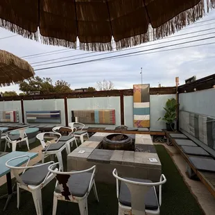 outside, sushi and sashimi