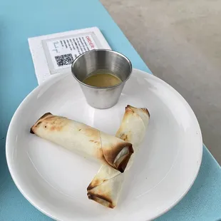 Collard Green Egg Rolls