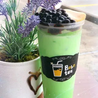 Honeydew Milk Tea