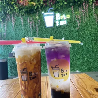 Brown Sugar Organic Milk with Boba