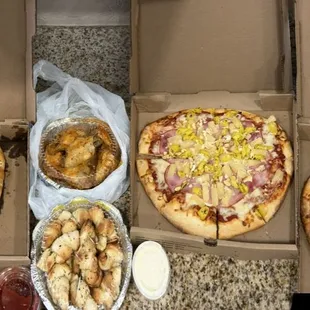 food, pizza