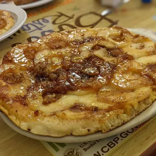 Apple Pancake with extra apples added.