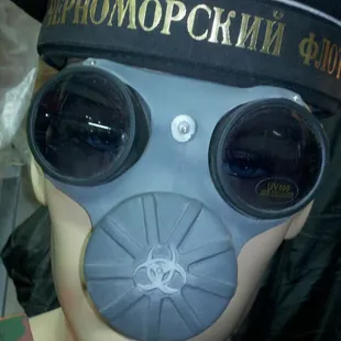 Russian gas mask?