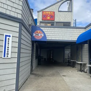 Outside entrance