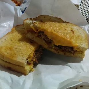 Sourdough Cheeseburger