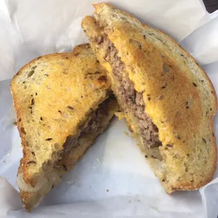 Sourdough Patty Melt