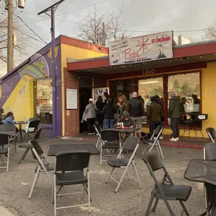 Outside Bob&apos;s Atomic Burgers