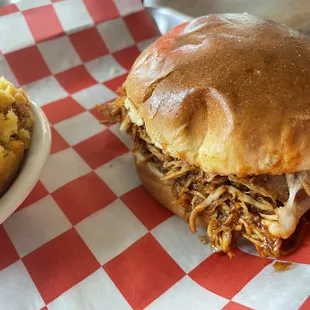 Pulled Chicken Sandwich