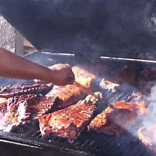 food, ribs, bbq ribs