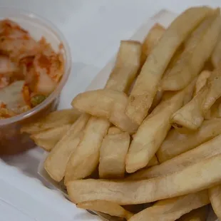 Got FRENCH FRIES &amp; KIM CHEE (Instead of Rice) *1/25/23