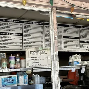 Huge menu!