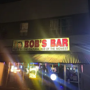 the outside of the restaurant