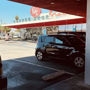 Old school parking lot