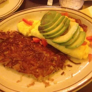 Avocado Jack Omelette