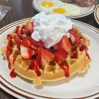 Strawberry Belgian Waffle