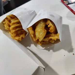 a close up of some food