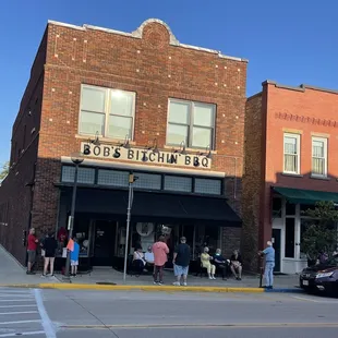 Saturday Night... pro tip call it in and pick it up in 20 min.