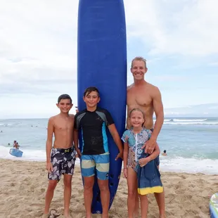 Surf Brothers! These kids did so well and were so stoked! When they got back to California they bought surfboards! Mission accomplished:)