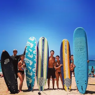 When it&apos;s Summer time in Waikiki you must try out our longboards for those small wave days. ‍‍