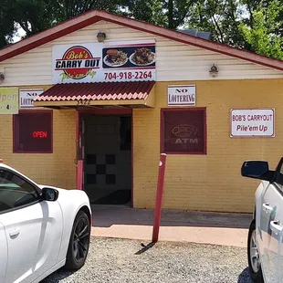 the outside of the store