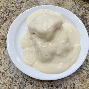Biscuit with gravy