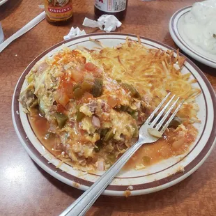 I think this is called the &apos;Everything Omelet&apos; or something like that?