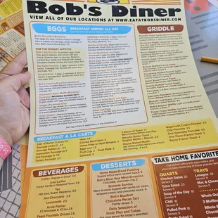 Menu (front)