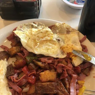 Corned beef hash. Yum!