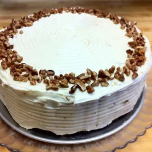 Homemade Carrot Cake. All of our desserts are made fresh in house.