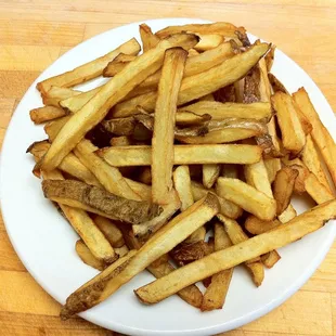 Our new hand-cut homemade french fries!