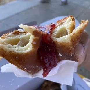 Jam Glazed Jelly Donut
