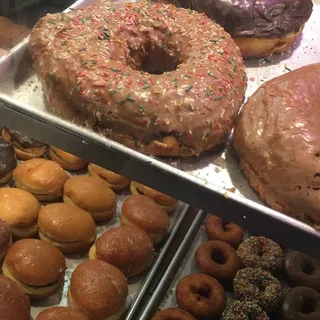 Maple Cake Donut with Sprinkles