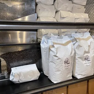 Coffee sold at Bob's on Baker Street in San Francisco.