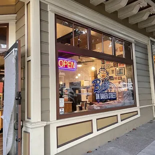 Exterior of Bob's on Baker Street in San Francisco.