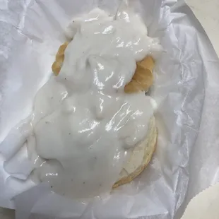 Biscuits and gravy