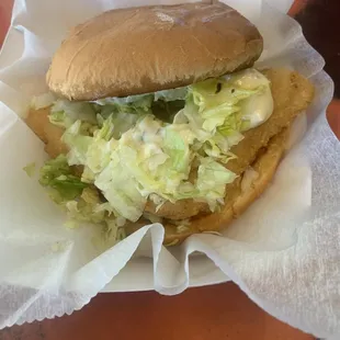 Fish sandwich