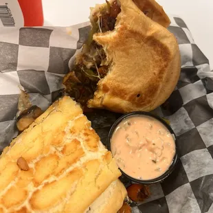 Steak burger