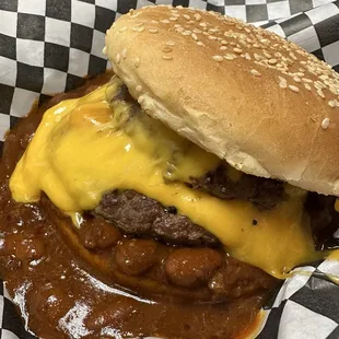 Chili Cheeseburger