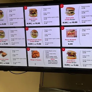 Menu (1/3)