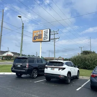 Outside sign
