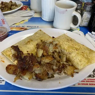 Seafood Breakfast Burrito