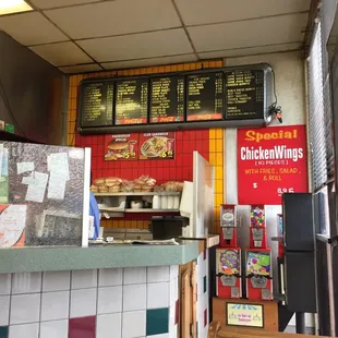 Mexican American food place