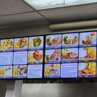 pizza, menu