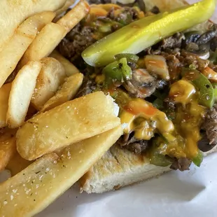 Loaded Cheesesteak. Feeding my nostalgic cravings.