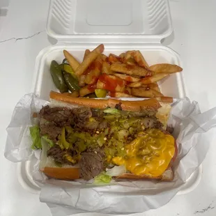 Mexican Steak Sandwich