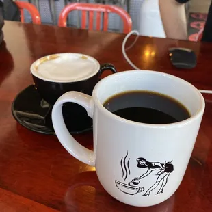 Cappuccino; pour over