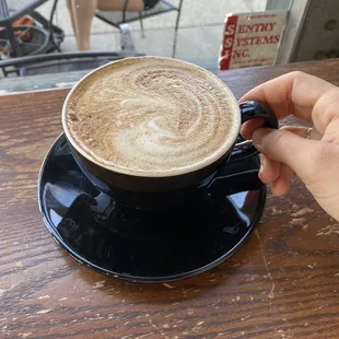 My fav drink, a miel with oat milk