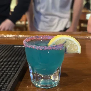 Raspberry lemon drop