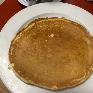 a stack of pancakes on a plate