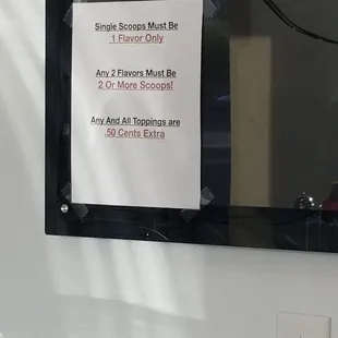 Signage. I was confused that this even had to be posted